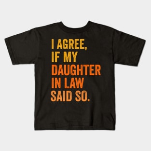 father in law funny Kids T-Shirt